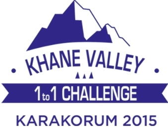Logo spedizione Khane Valley 1 to 1 Challenge Karakorum 2015