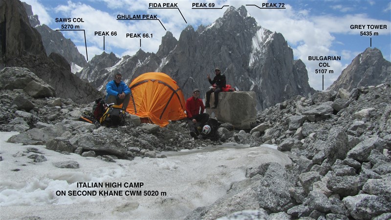 ITALIAN HC - SECOND KHANE CWM SAWS COL-66-66.1-66.2-GHULAM-FIDA-69-72-MELIGO-BULGARIAN COL-GREY TOWER
