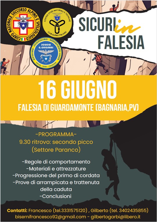 SICURI IN FALESIA