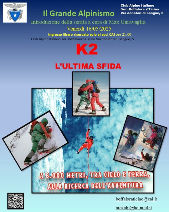 16 Maggio 2025 - Serata K2