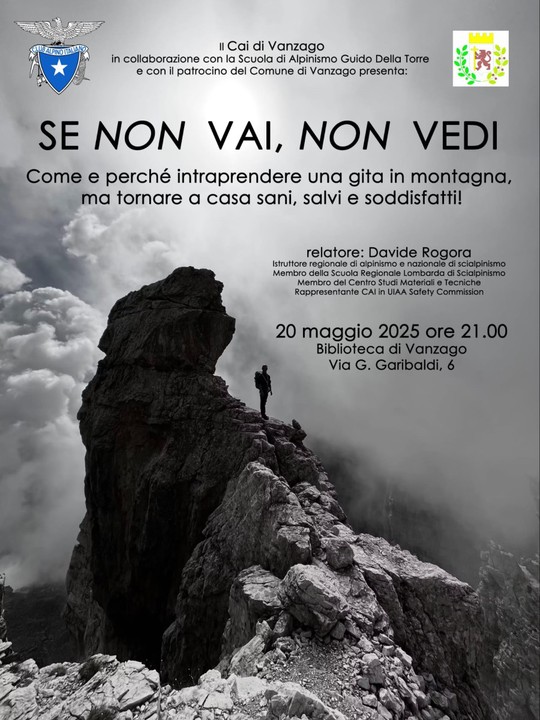 20 Maggio 2025 - Se non vai non vedi