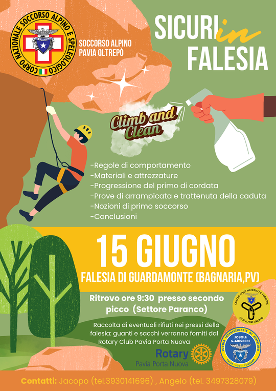 15 Giugno 2025 - Sicuri in falesia