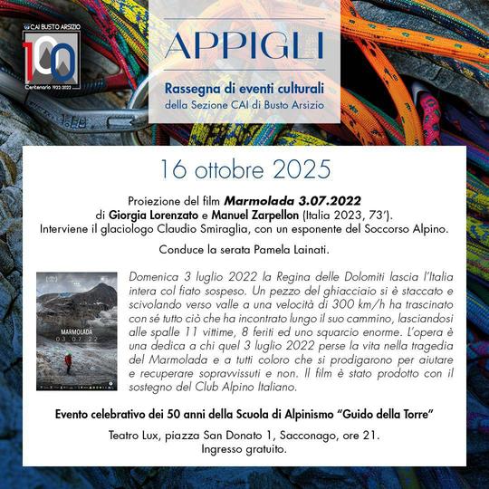 16 Ottobre 2025 - Marmolada 3.07.2022