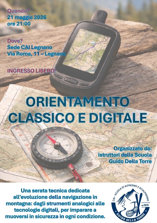 21 Maggio 2026 - Orientamento Classico e Digitale